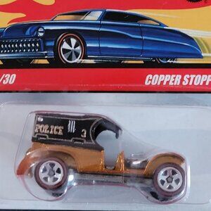2008 HOT WHEELS, COPPER STOPPER RED LINE, MINT IN THE PACKAGE!!!